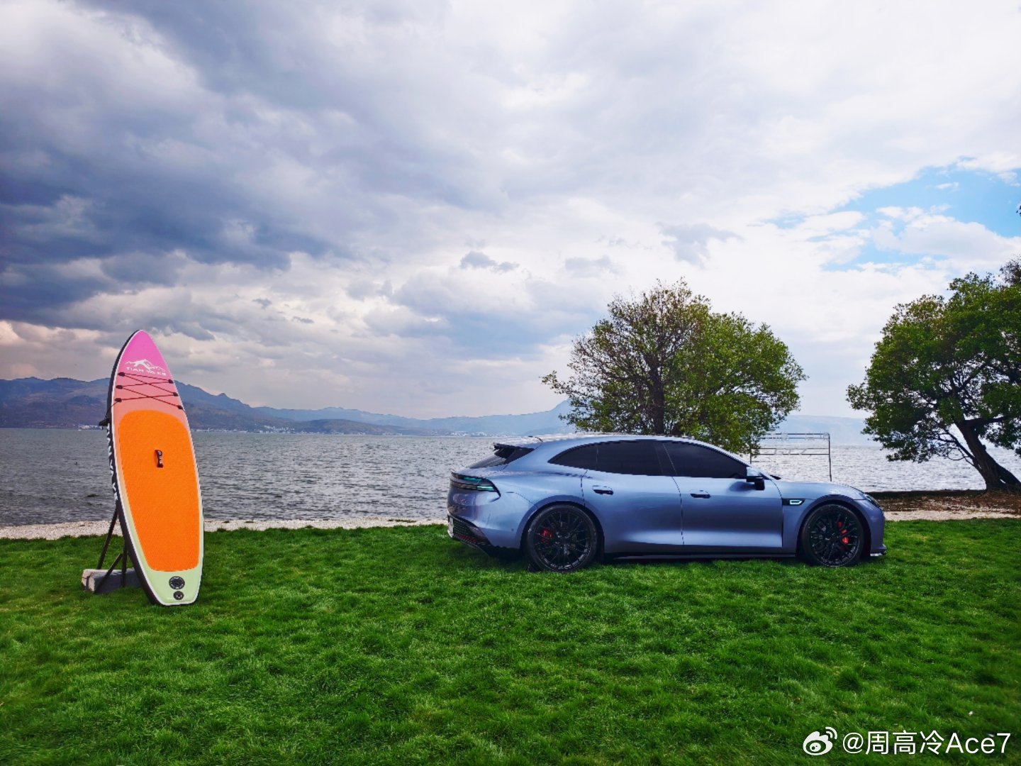 猎装和洱海简直是太配了！启境GT7是怎么做到优雅又战斗的！现在这三个配色纠结in