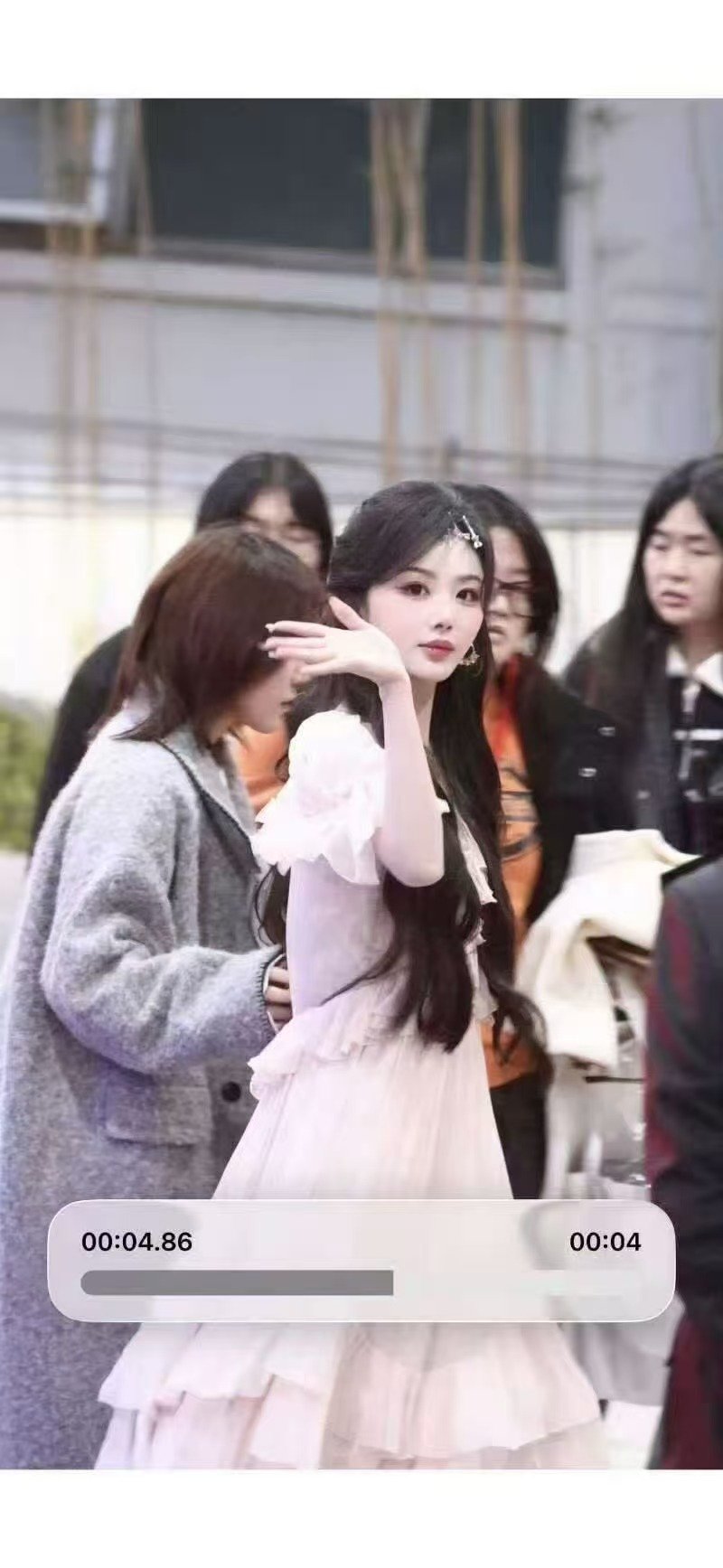 孔雪儿剧宣造型孔雪儿逐玉剧宣造型啊啊啊啊啊粉色小蛋糕！孔雪儿你美！孔雪儿