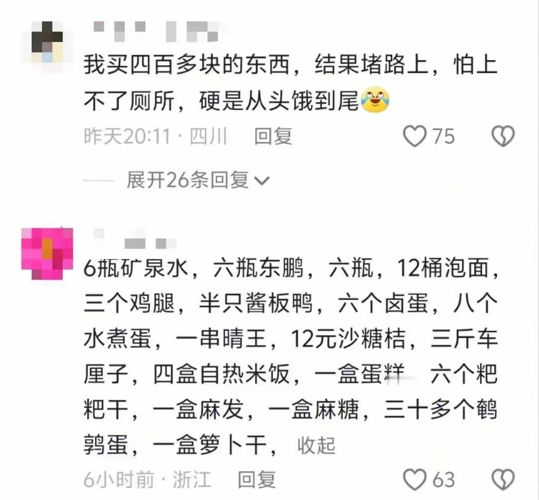 第一批聪明的人已经堵在路上 聪明的人也被堵在路上了 