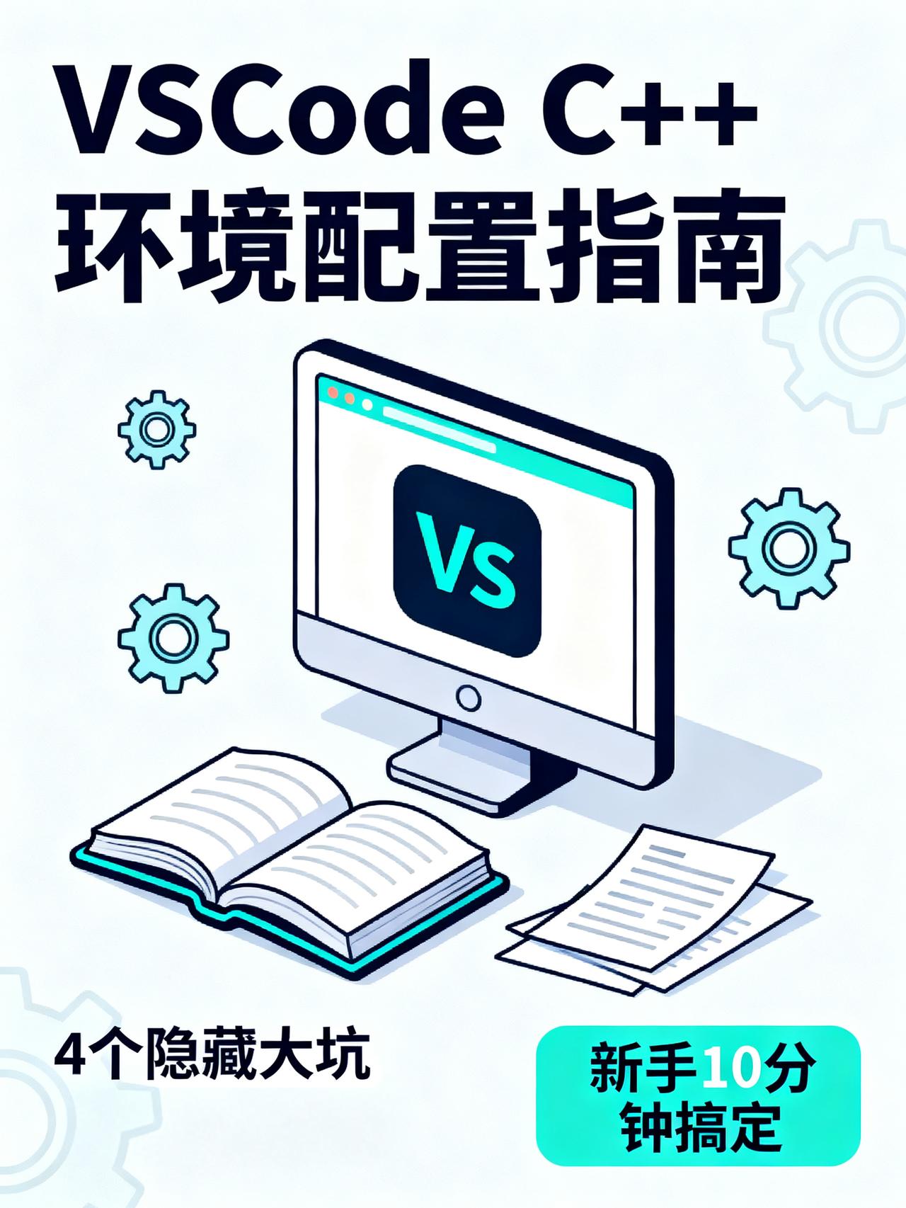 新手崩溃！VSCode配C++环境总报错？搞定这几个隐藏大坑极速搭建
藏在VSC
