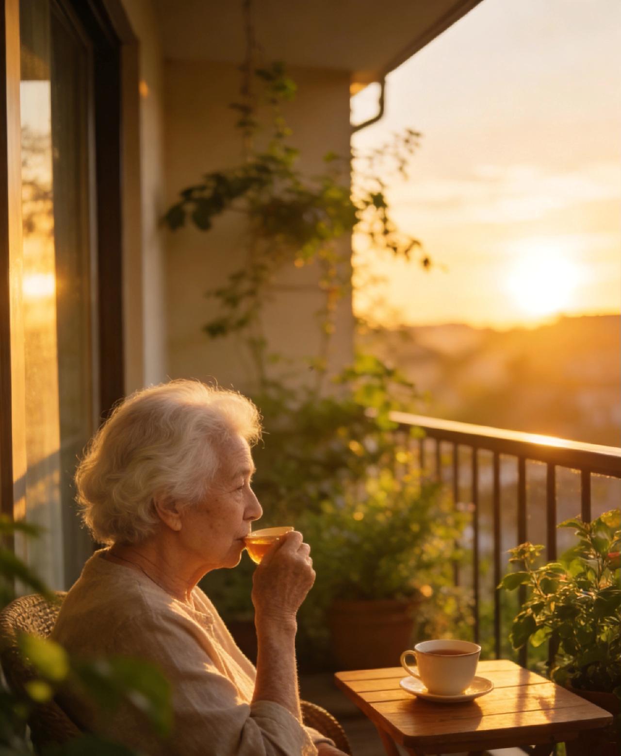 是身体还行，自己能照顾自己；
是兜里有钱，不用看人脸色过日子；
是心态放平，不争