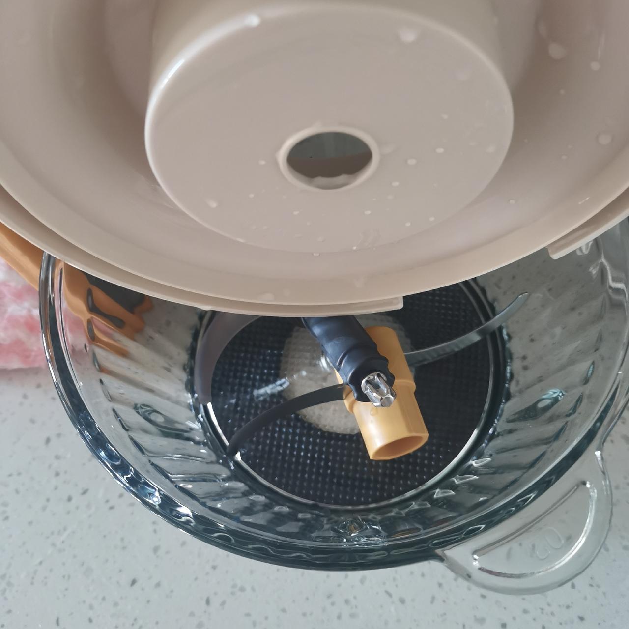 今天
非常高兴
买了一个苏泊尔的绞肉机
这个绞肉机
我已经看了很久很久
只是看到