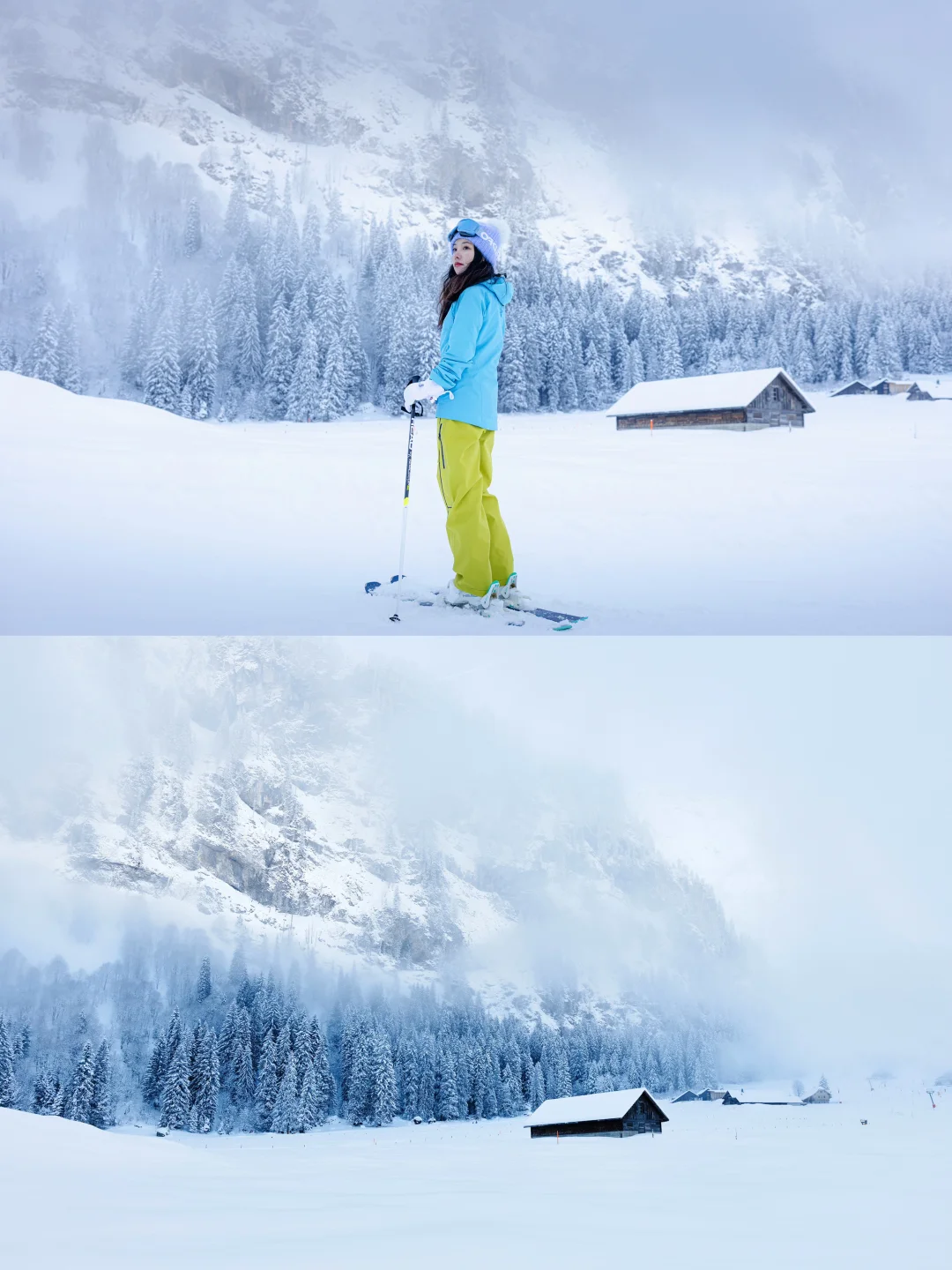 原来瑞士🇨🇭有自己的阿勒泰⛷️