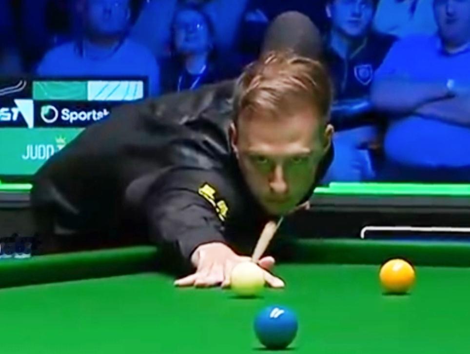 特鲁姆普单杆过百四连鞭，6-3战胜威廉姆斯，挺进球员锦标赛四强！
 
 
北京时