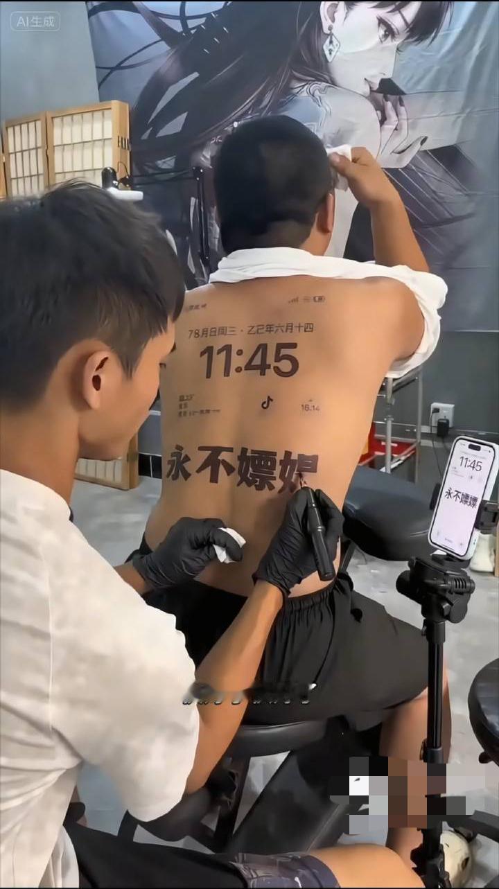 笑不活了，这纹身太离谱了吧！这些老外不尴尬吗？[允悲][允悲][允悲]！他们真的