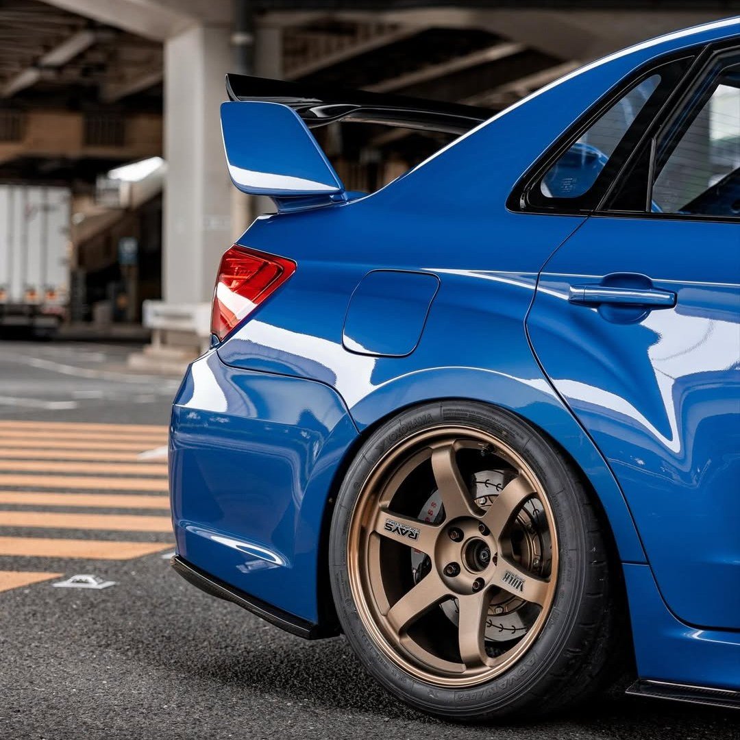 斯巴鲁翼豹WRXSTI TE37 RAYS