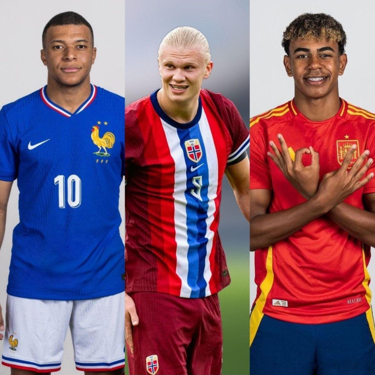 2026世界杯球员身价TOP10：亚马尔4亿美元居首 哈兰德第2法国3人足球第一