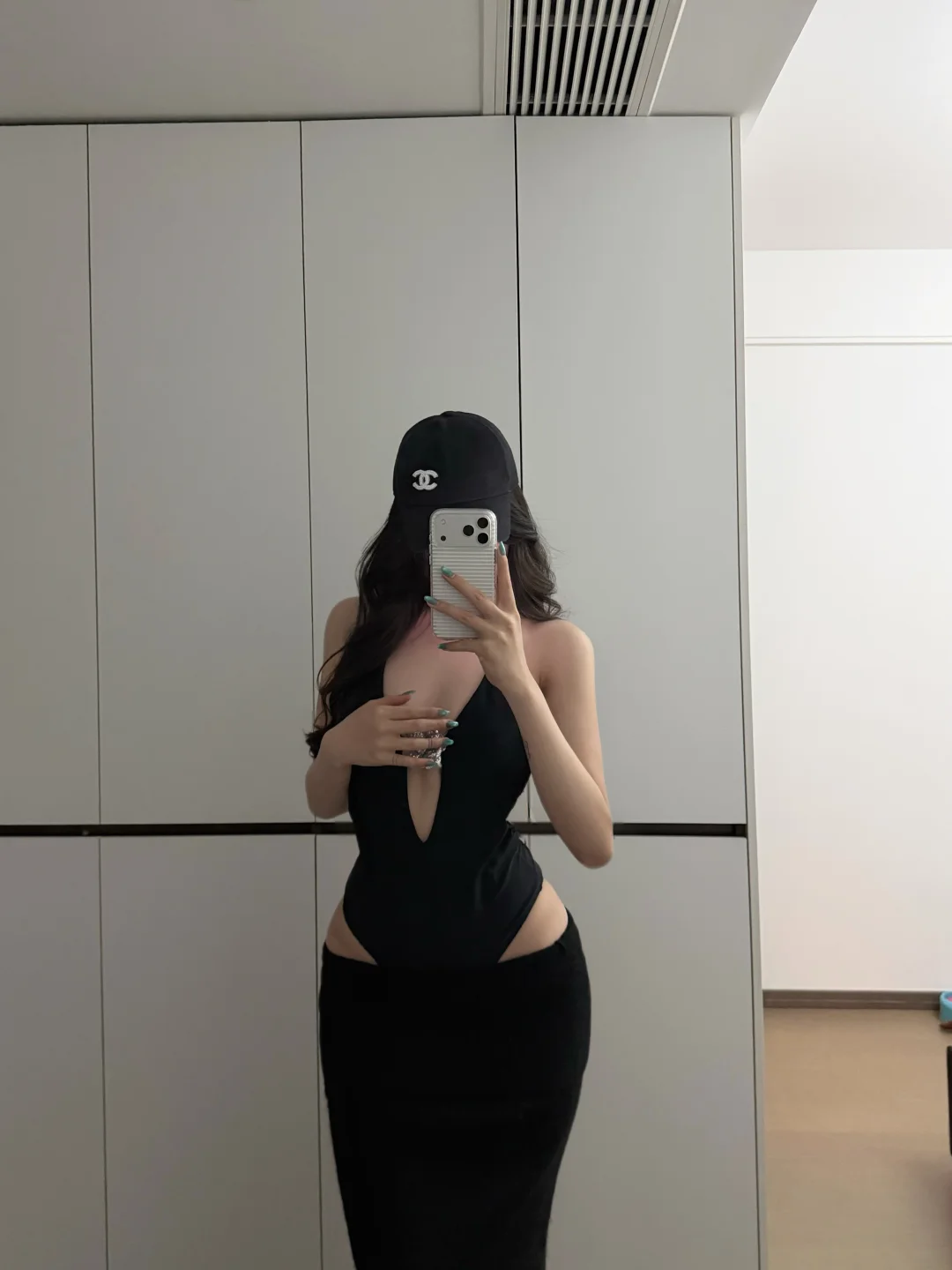 all black