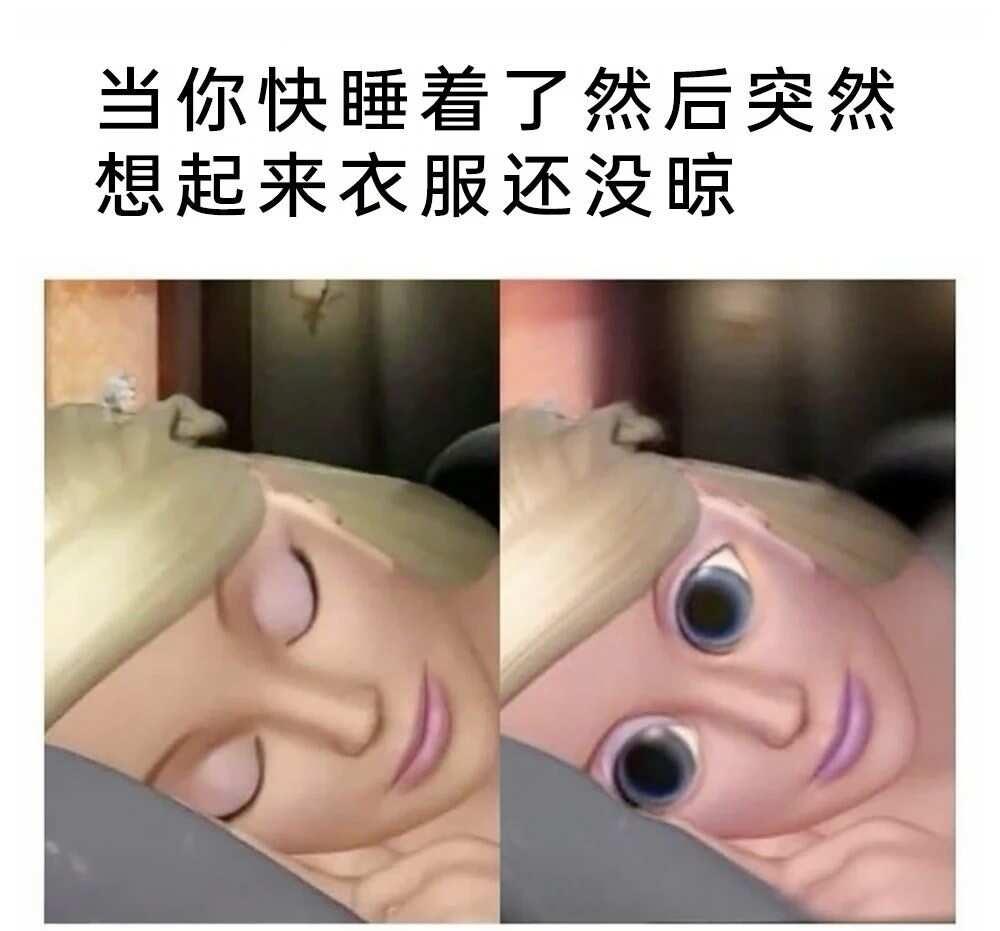 演如我
梗图 我只想睡觉