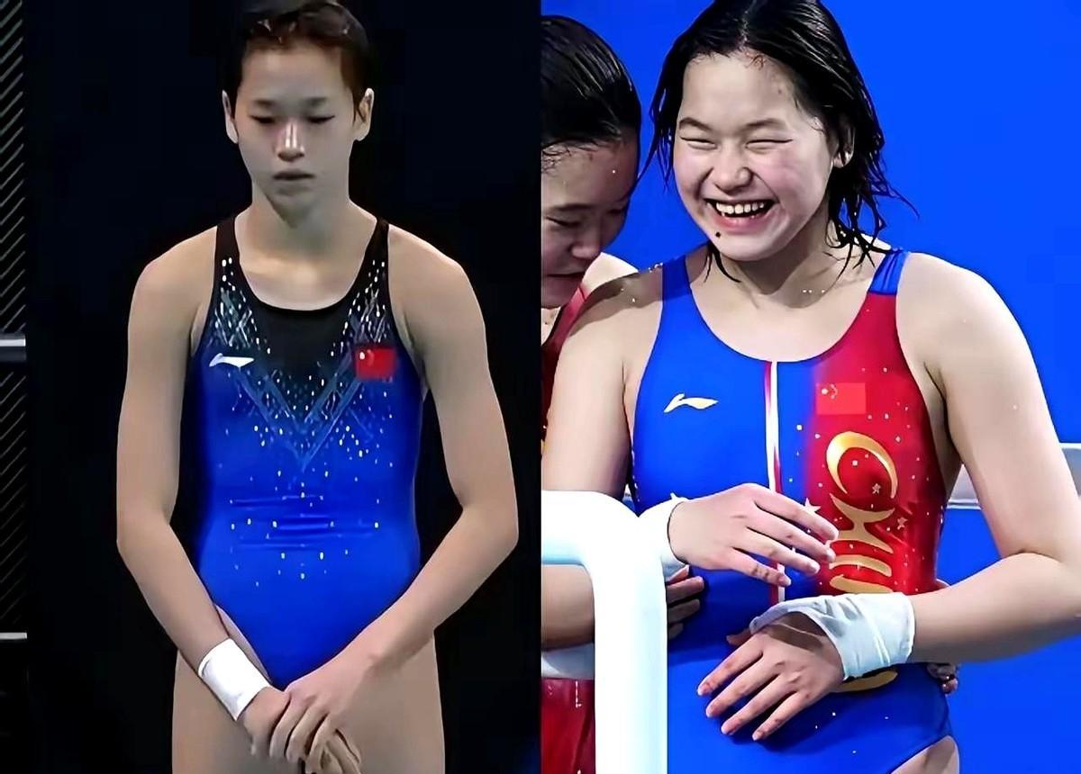 全红婵长高了，体重多了，跳水动作全得重练。
不是换件衣服那么简单，是骨头长了，肌