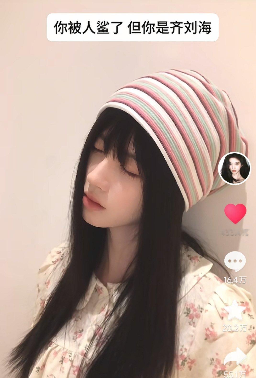 抖人们都好喜欢鞠婧祎搞抽象又快破500万赞了 