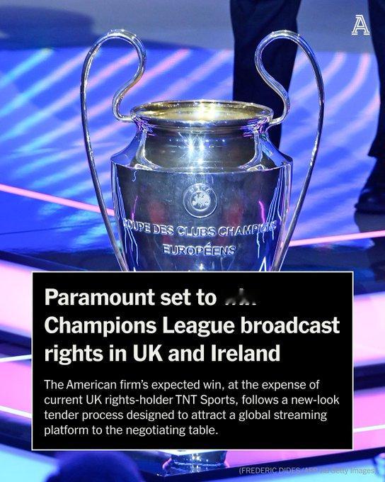 对于英国电视观众而言，2027 年起若想观看所有国内及欧洲赛事，每月需支付 76