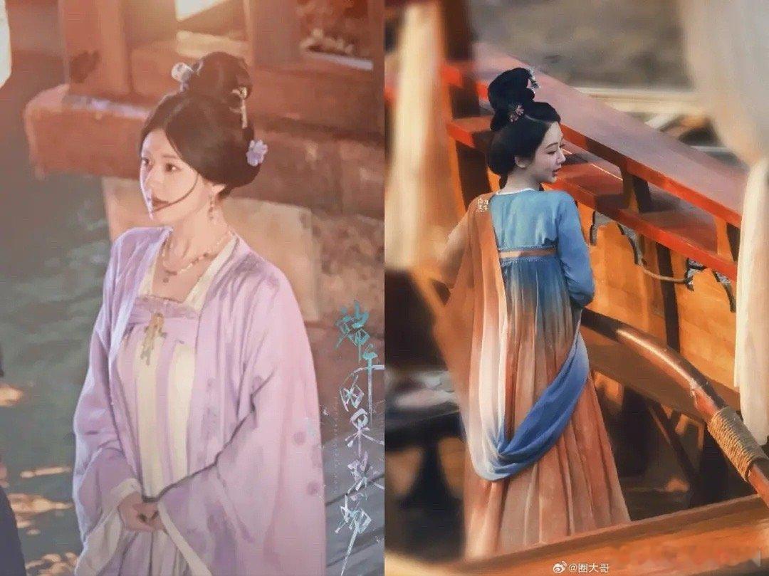 杨紫、赵露思唐装造型对比 ​​​