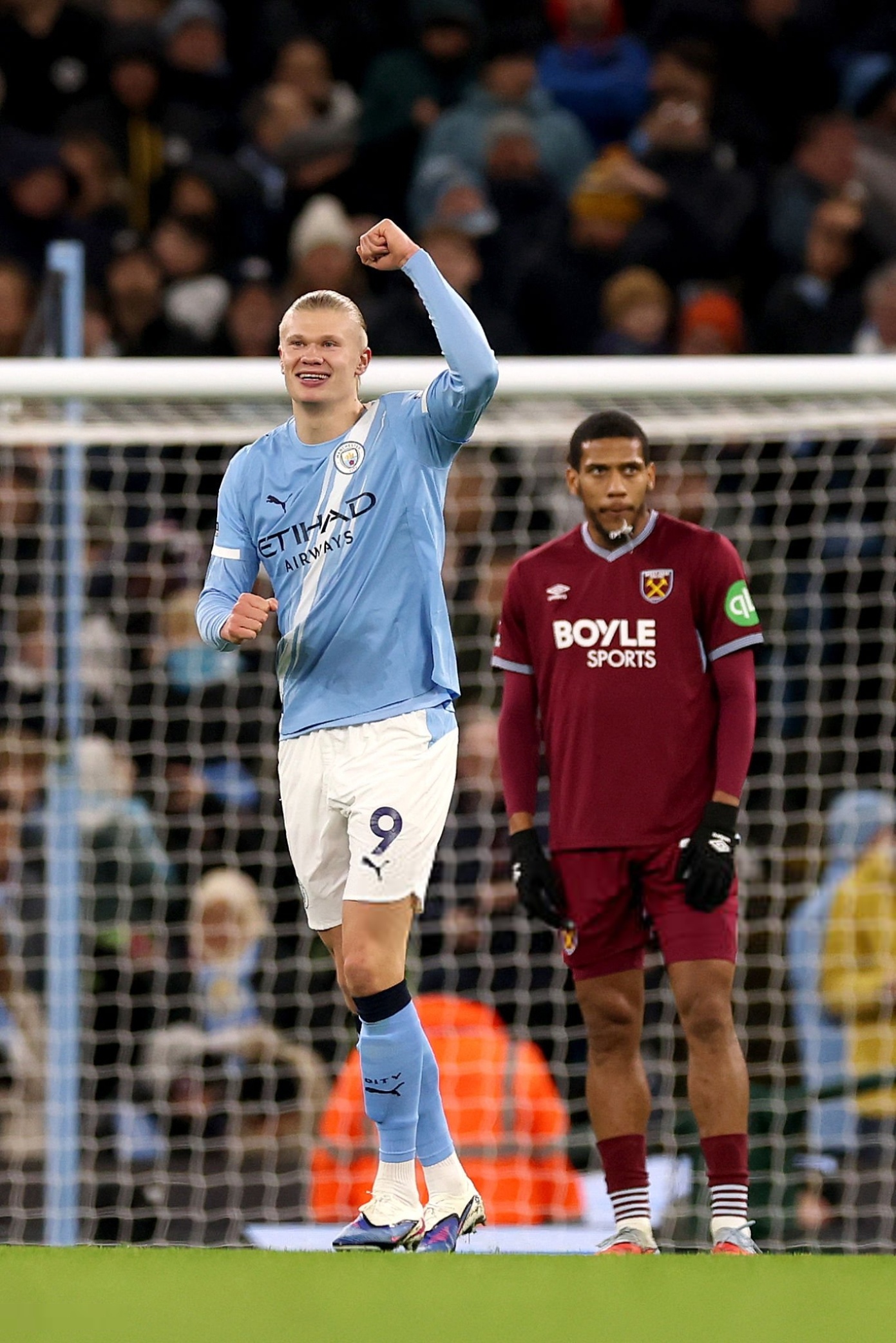 组图：曼城3比0西汉姆联。曼城vs西汉姆联