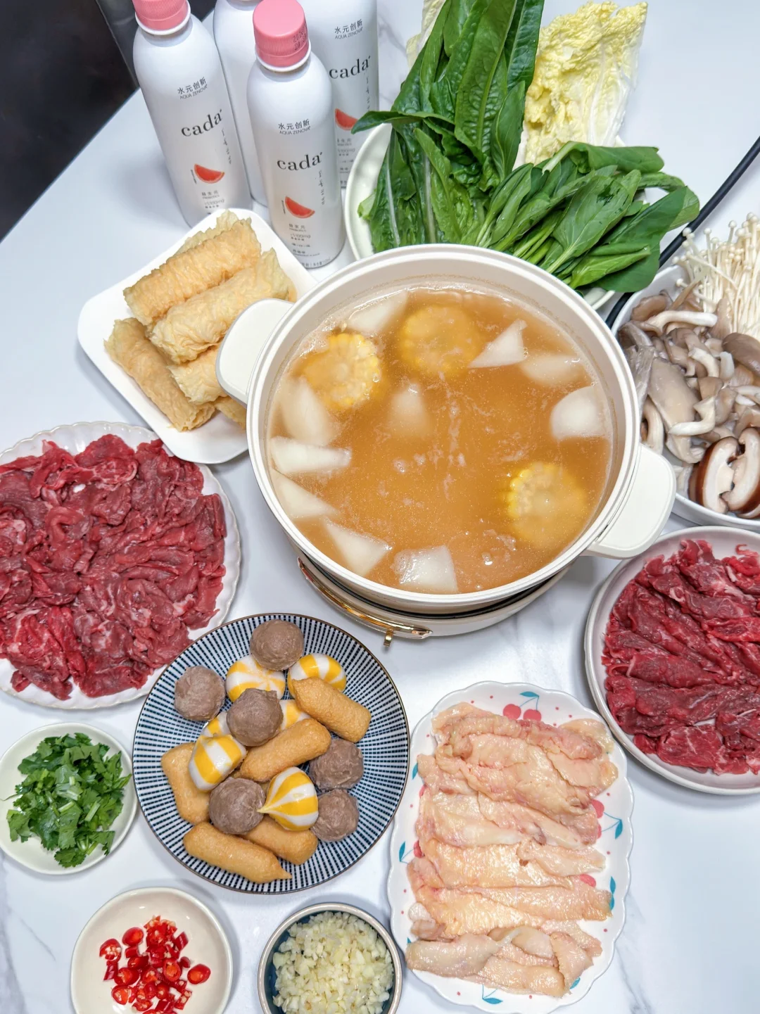 宅家牛肉火锅自由｜解腻养胃饮品被我挖到了