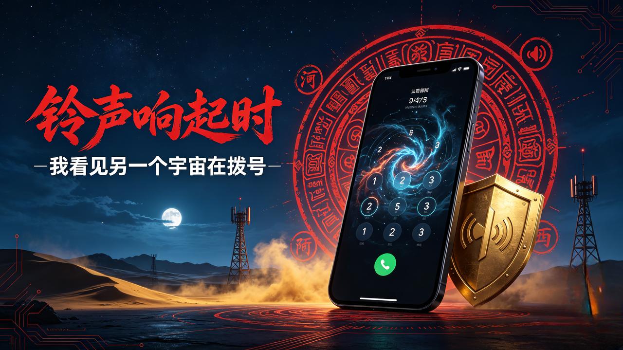 铃声响起时，我看见另一个宇宙在拨号
 
我怀疑，手机不是用来通话的，是用来占卜的