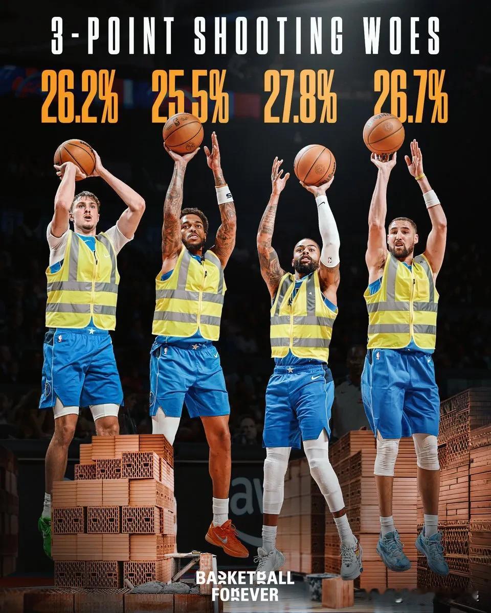 本赛季独行侠队的三分球命中率很低🫣

🧱库珀·弗拉格的三分球命中率仅为26.