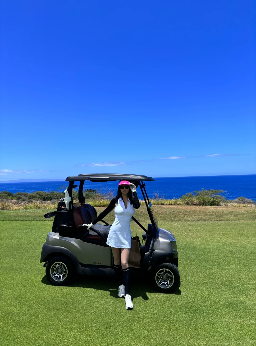 拉奈四季球场美出天际｜在天堂打球的一天