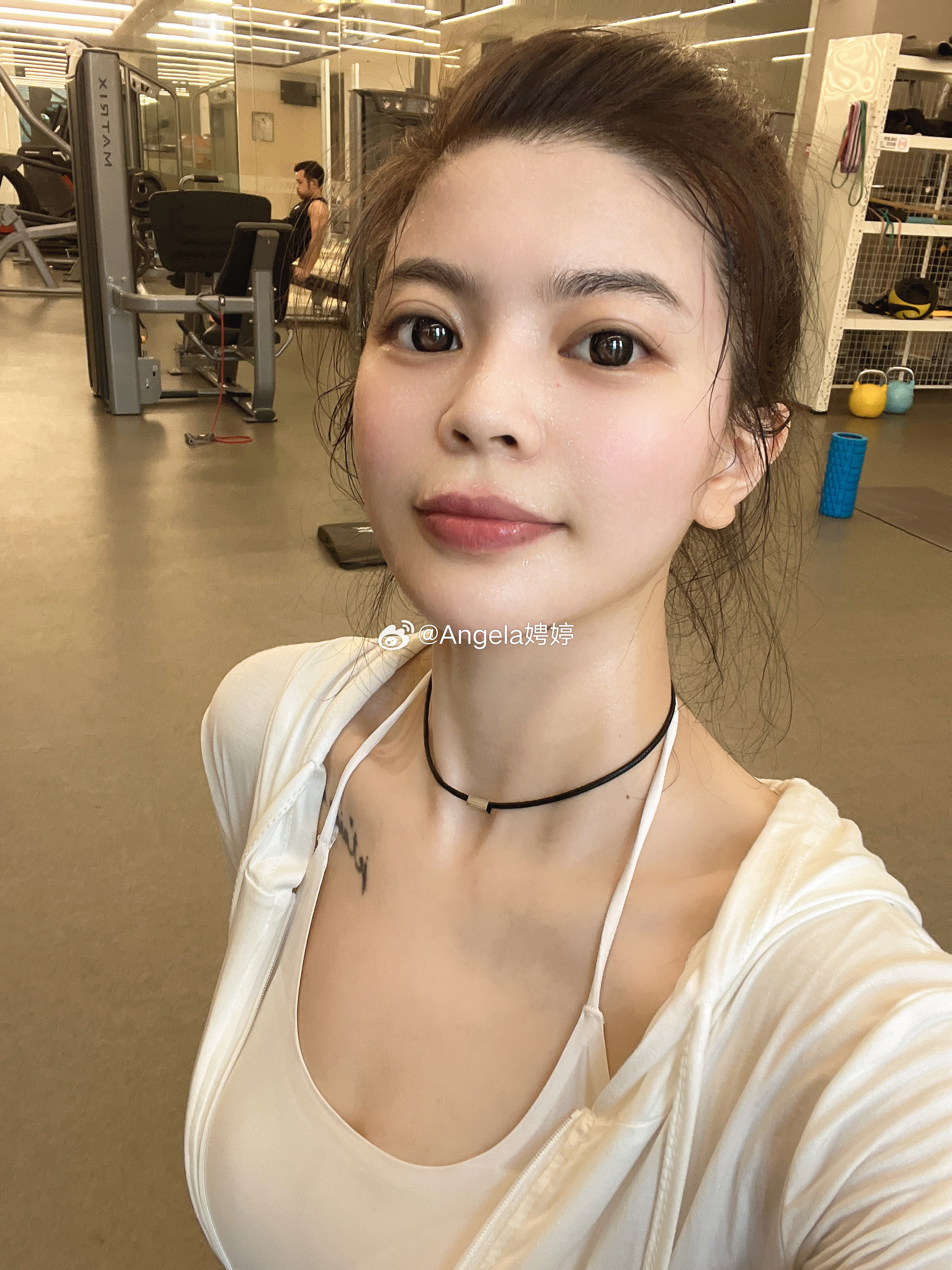 今天你运动了吗？💦#健身##运动女孩##运动生活##Angela娉婷[超话]#