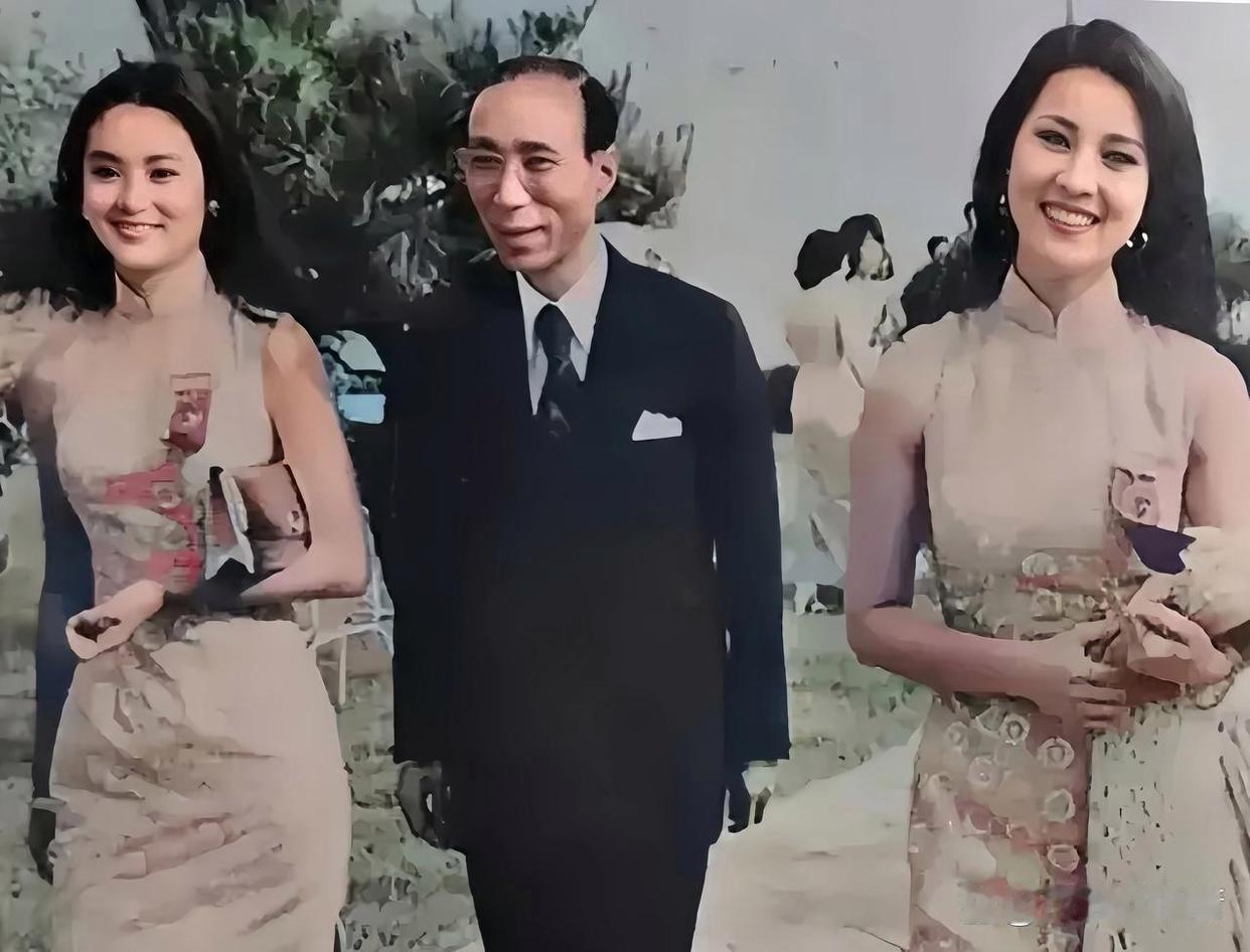 年轻时的林青霞和林凤娇 