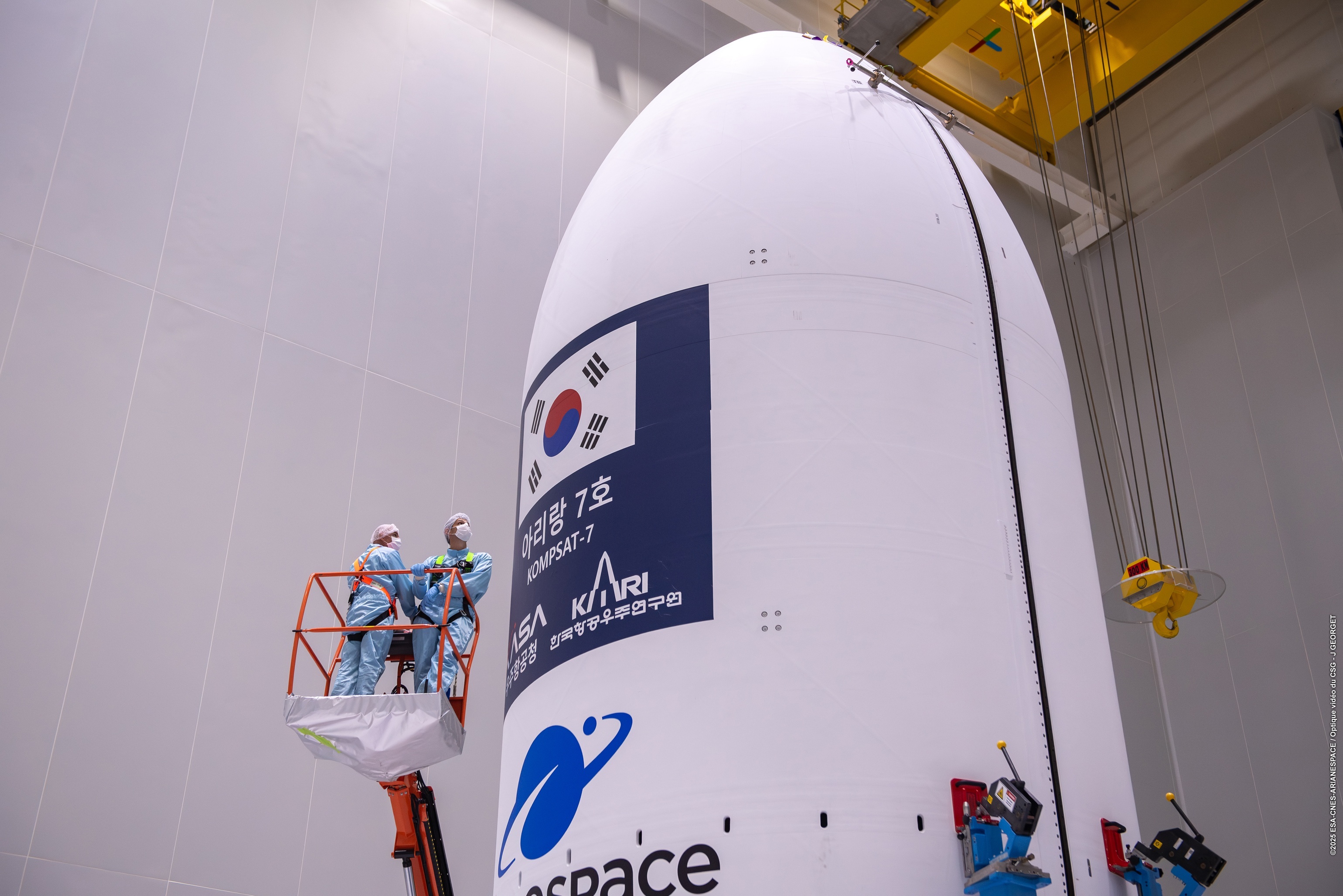 【阿里郎7遥感卫星发射略微推迟】KOMPSAT-7（又称阿里郎7，Arirang