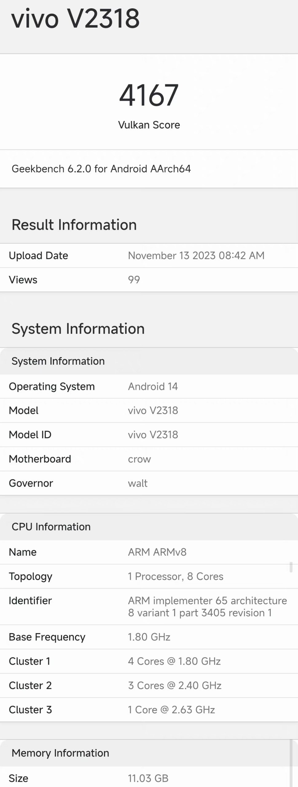 #vivo s18# vivo s18系列跑分来了，骁龙7gen3。接下来iqo