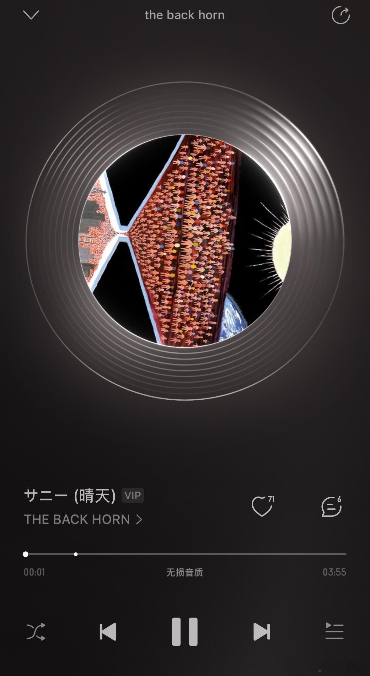 北京今天暴雨预警，见早上还没下大就出门上班了。戴上耳机，打开播放器，第一首：