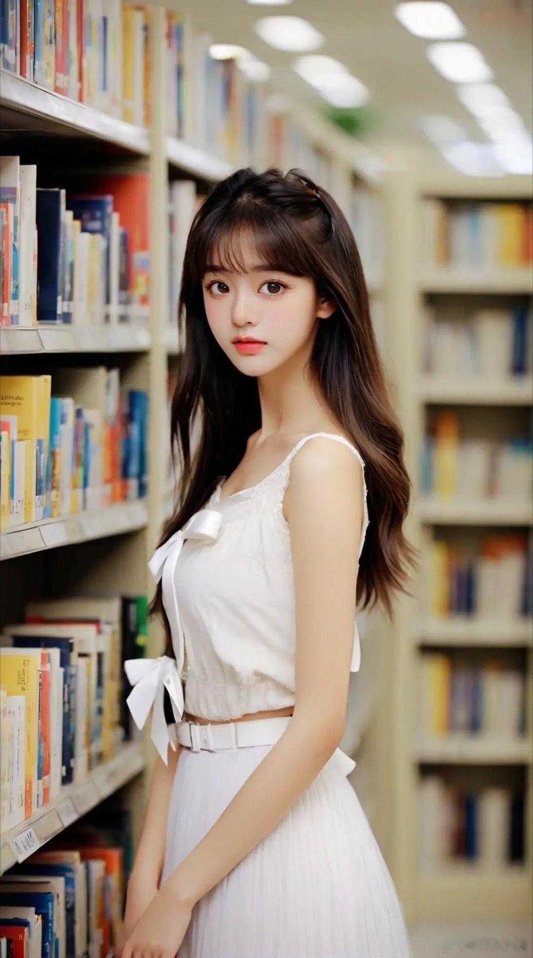 要的就是一个感觉，哪怕是在图书馆里#图书馆##图书馆印象# ​​​
