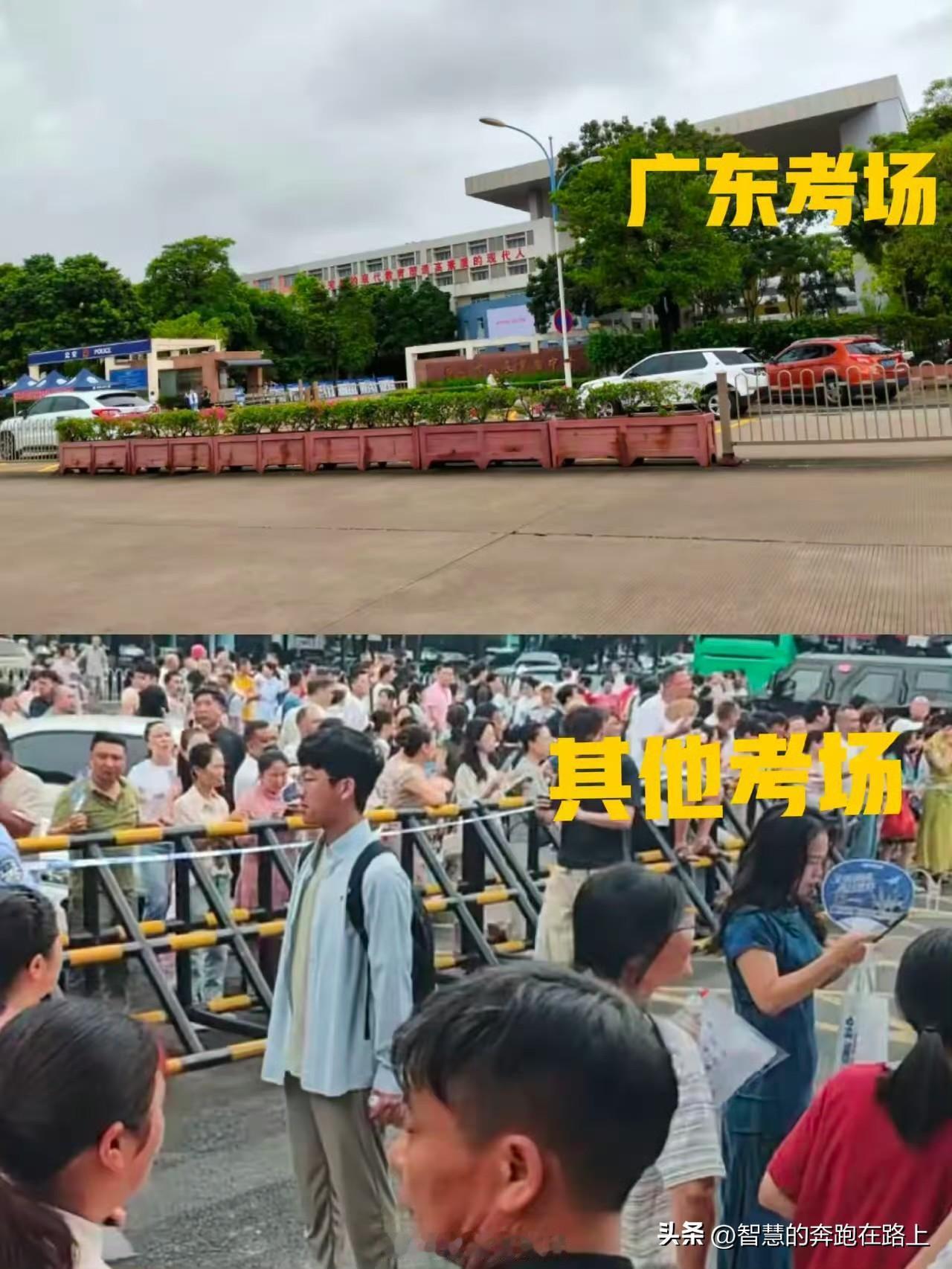 我想知道陪考的目的是什么？
孩子焦虑
家长着急的
穿着旗袍拿着鲜花？醒目的装扮