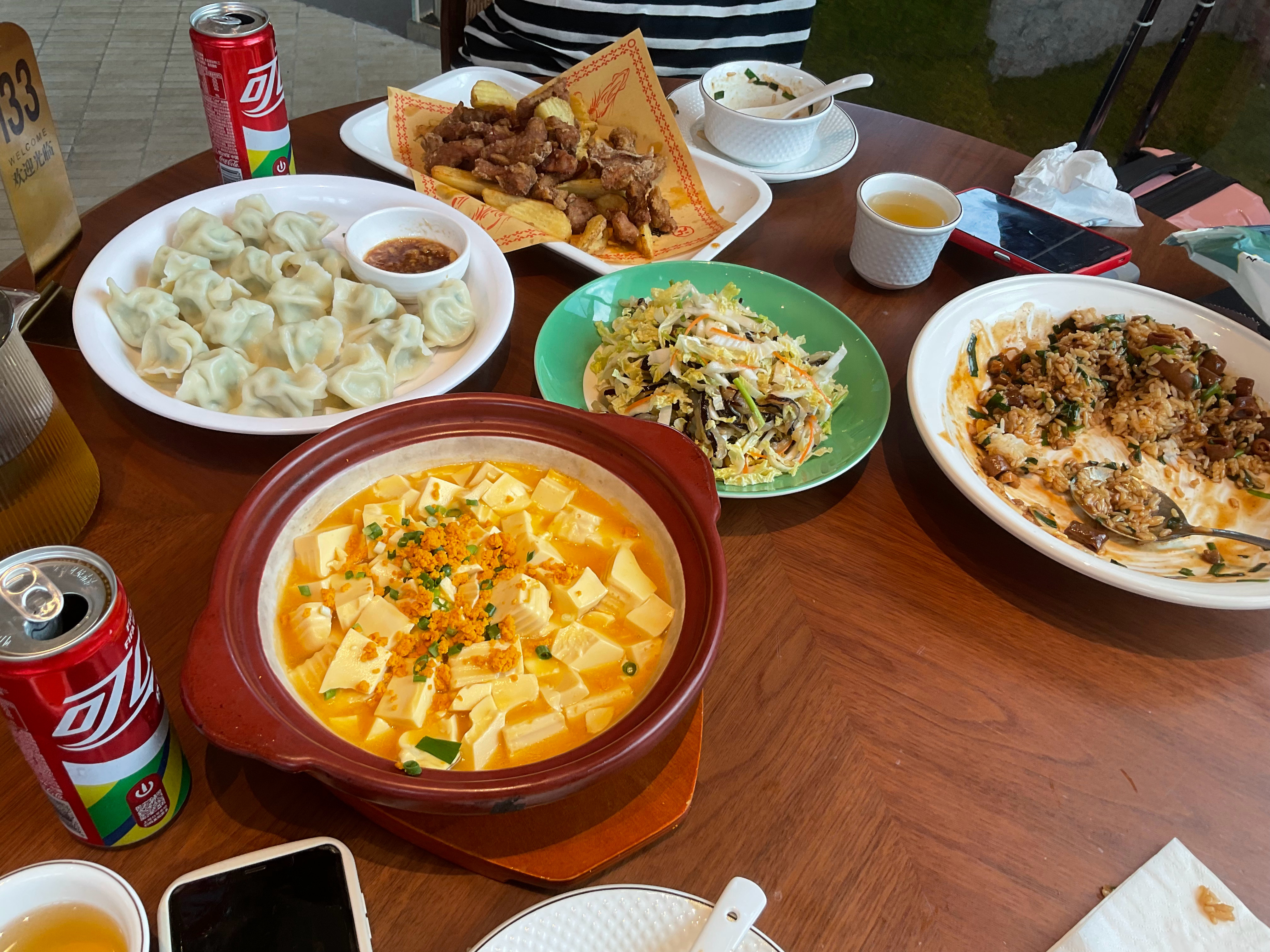 还蛮好吃的奈何本人对食物份量没什么把控 青岛·时留咖啡·观海小院