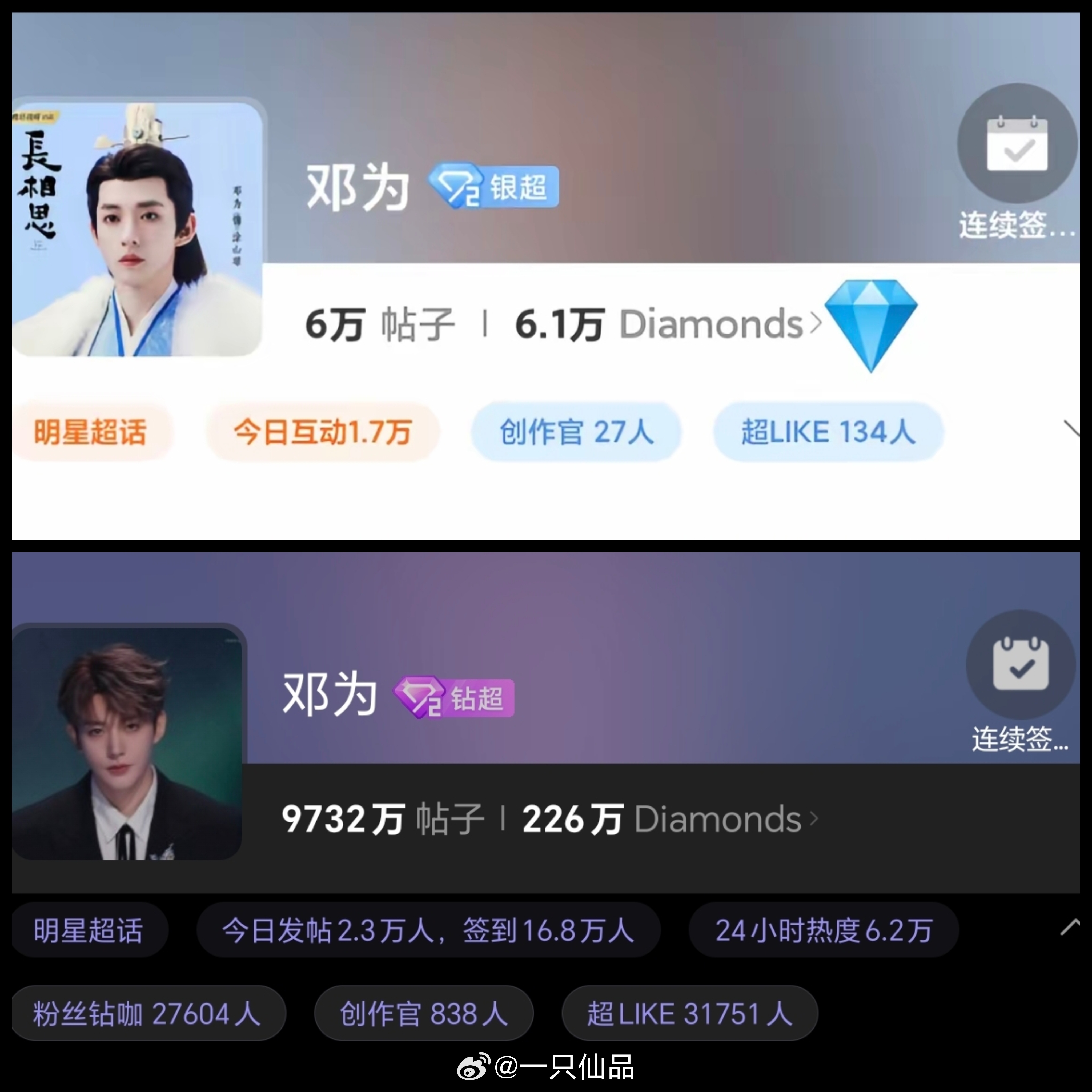 邓为好样的，邓为粉丝好样的 