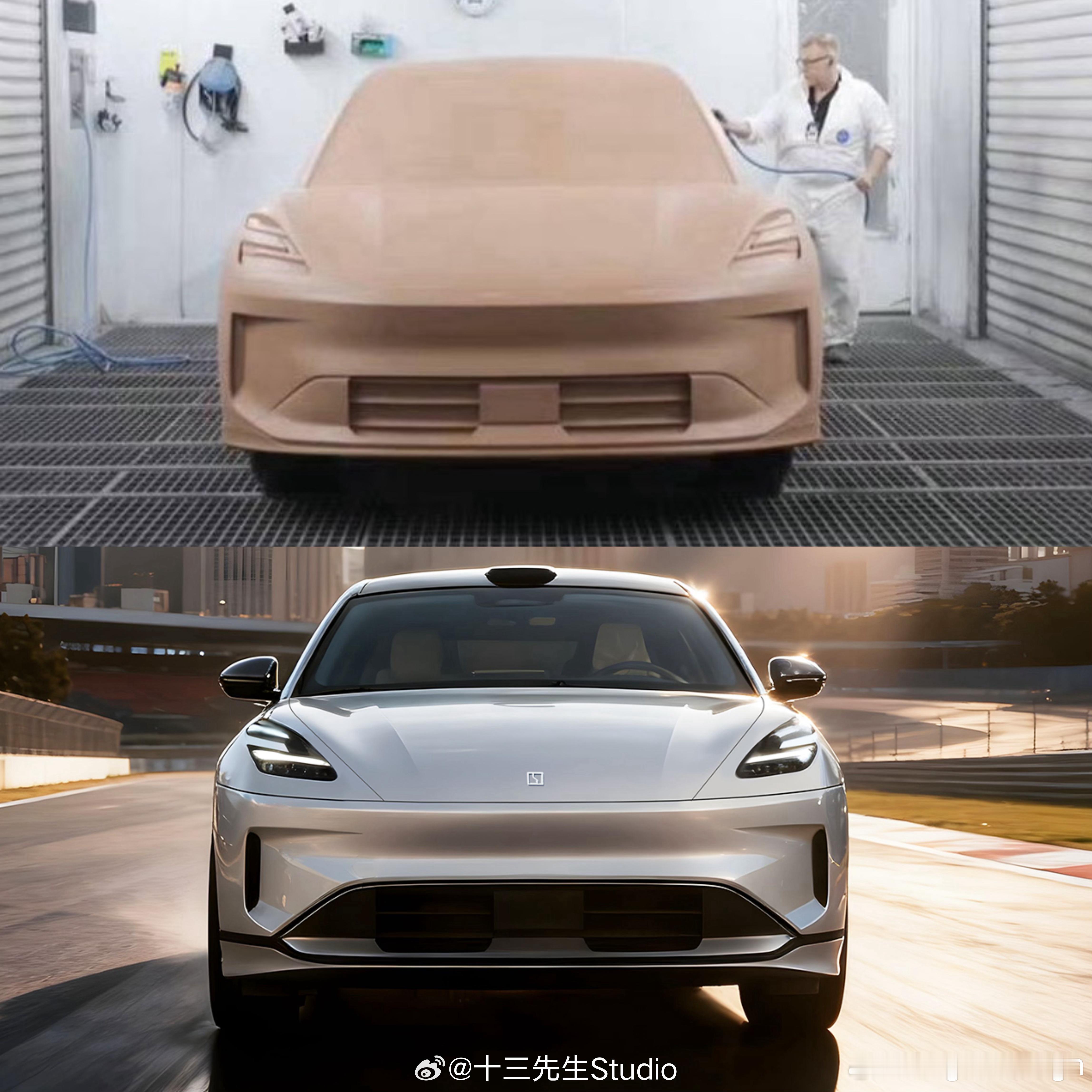 极氪001设计废案，转自 废案有点昊铂HT和星途ET5的效果，还是觉得现在这个好