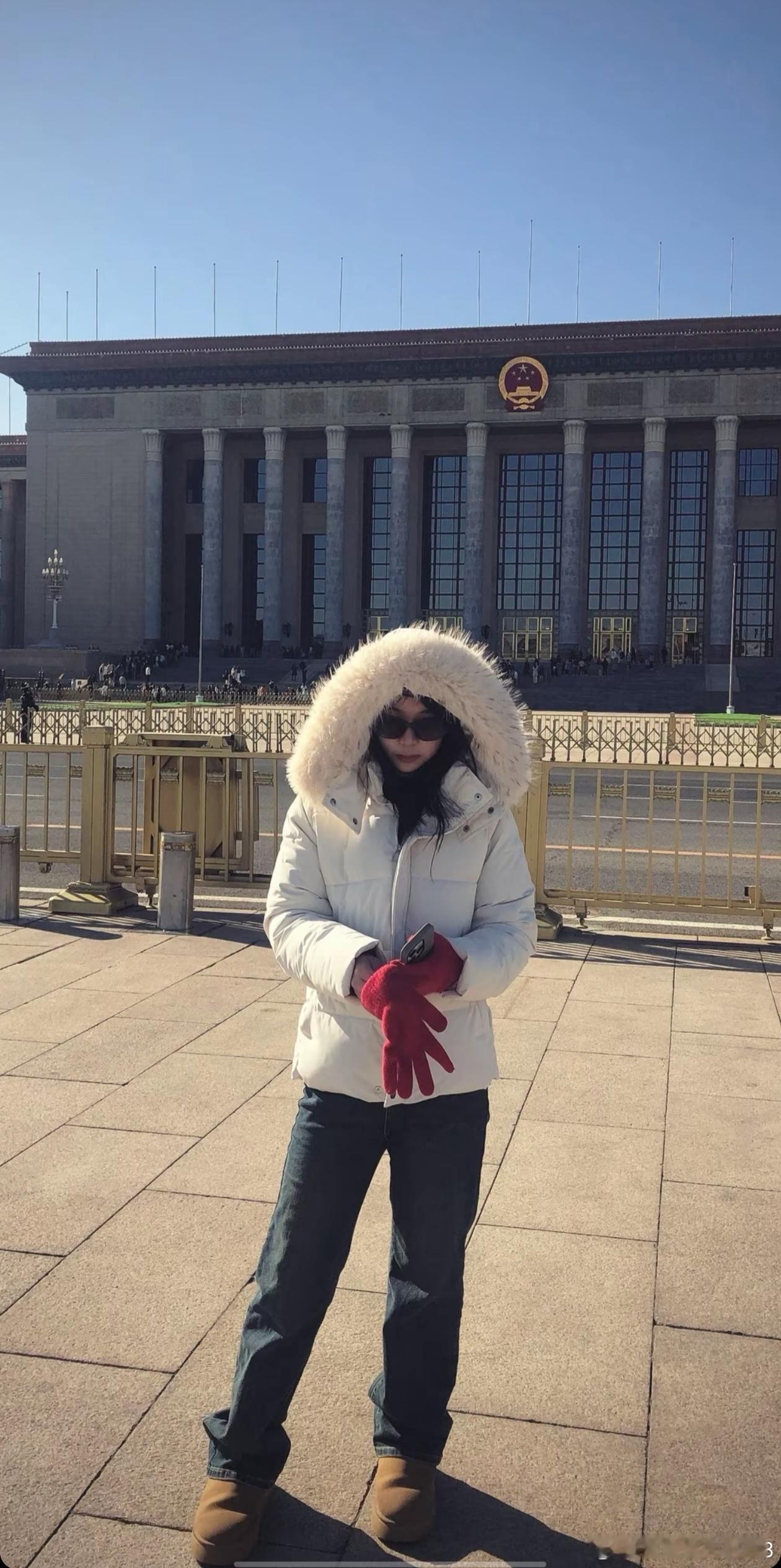 时尚穿搭今天穿什么ootd 游客照 