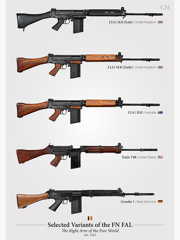 自由世界的右臂，FN FAL家族 ​​​