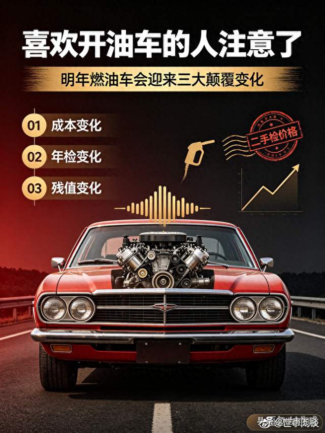喜欢开油车的人注意了：若无意外，明年燃油车会迎来三大颠覆变化