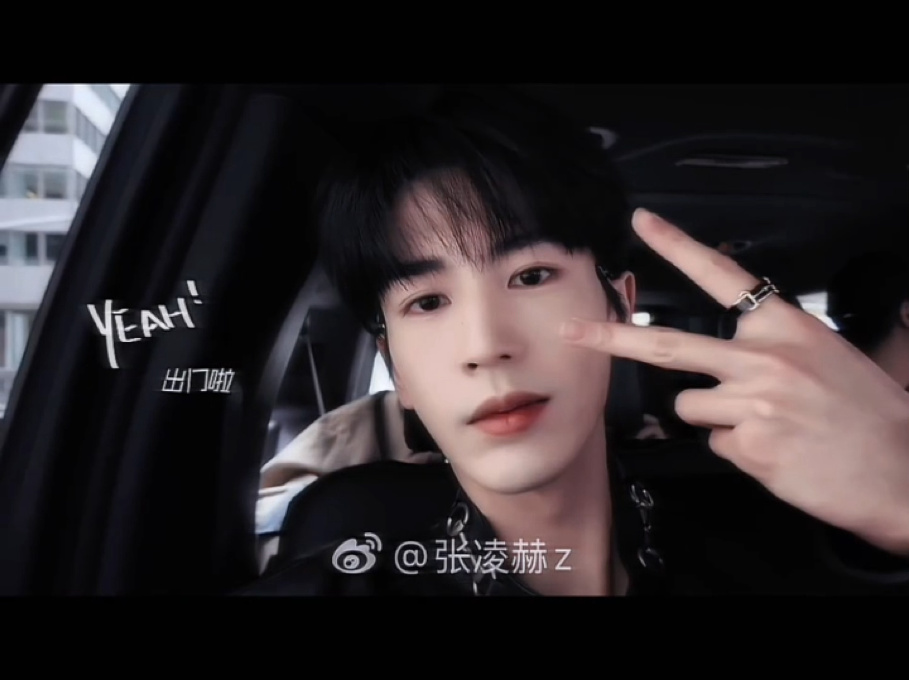张凌赫又给小核桃报备了，好帅的男人，让人安心😍 