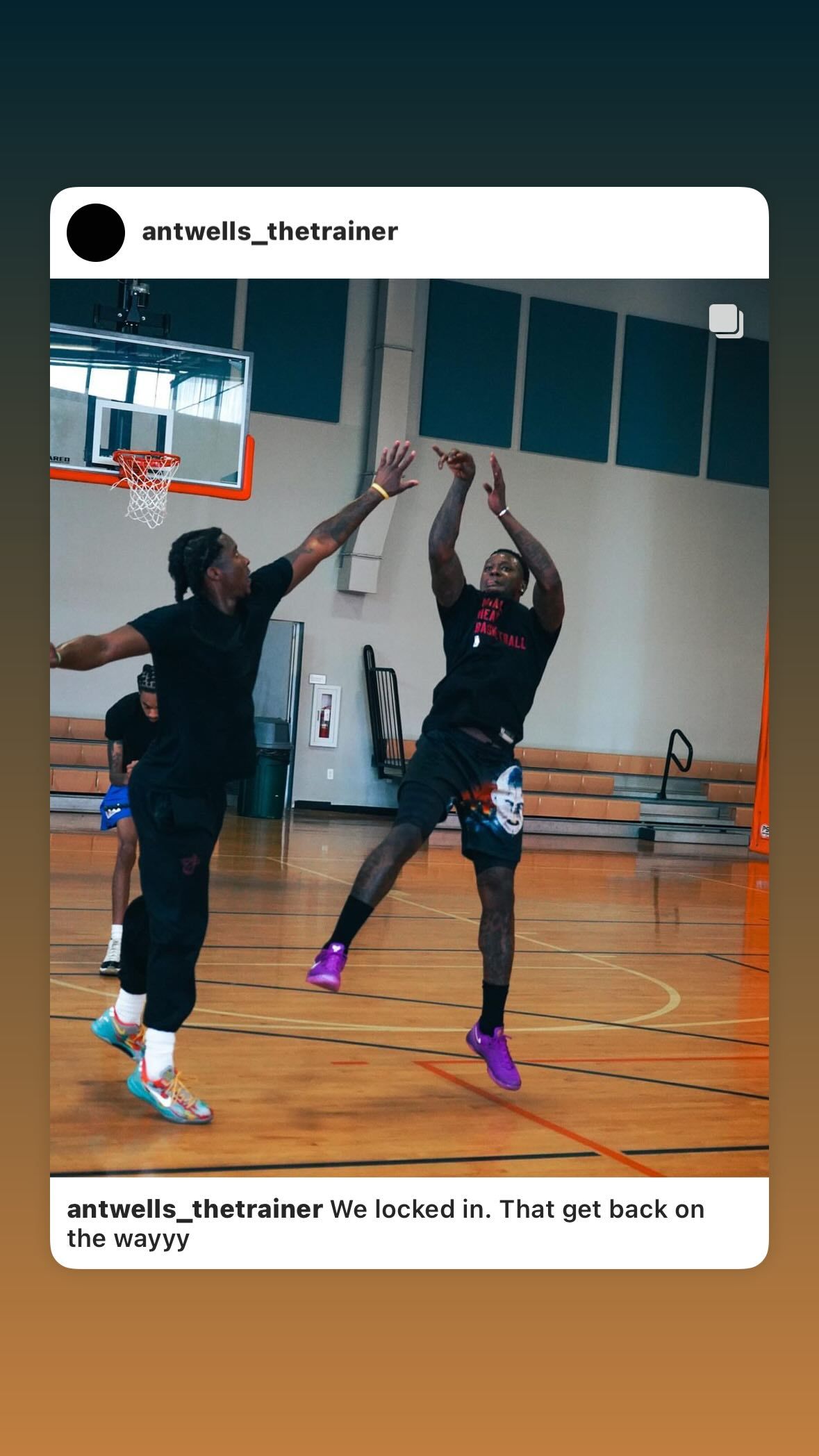 罗齐尔休赛期训练💦#nba##热火# ​​​