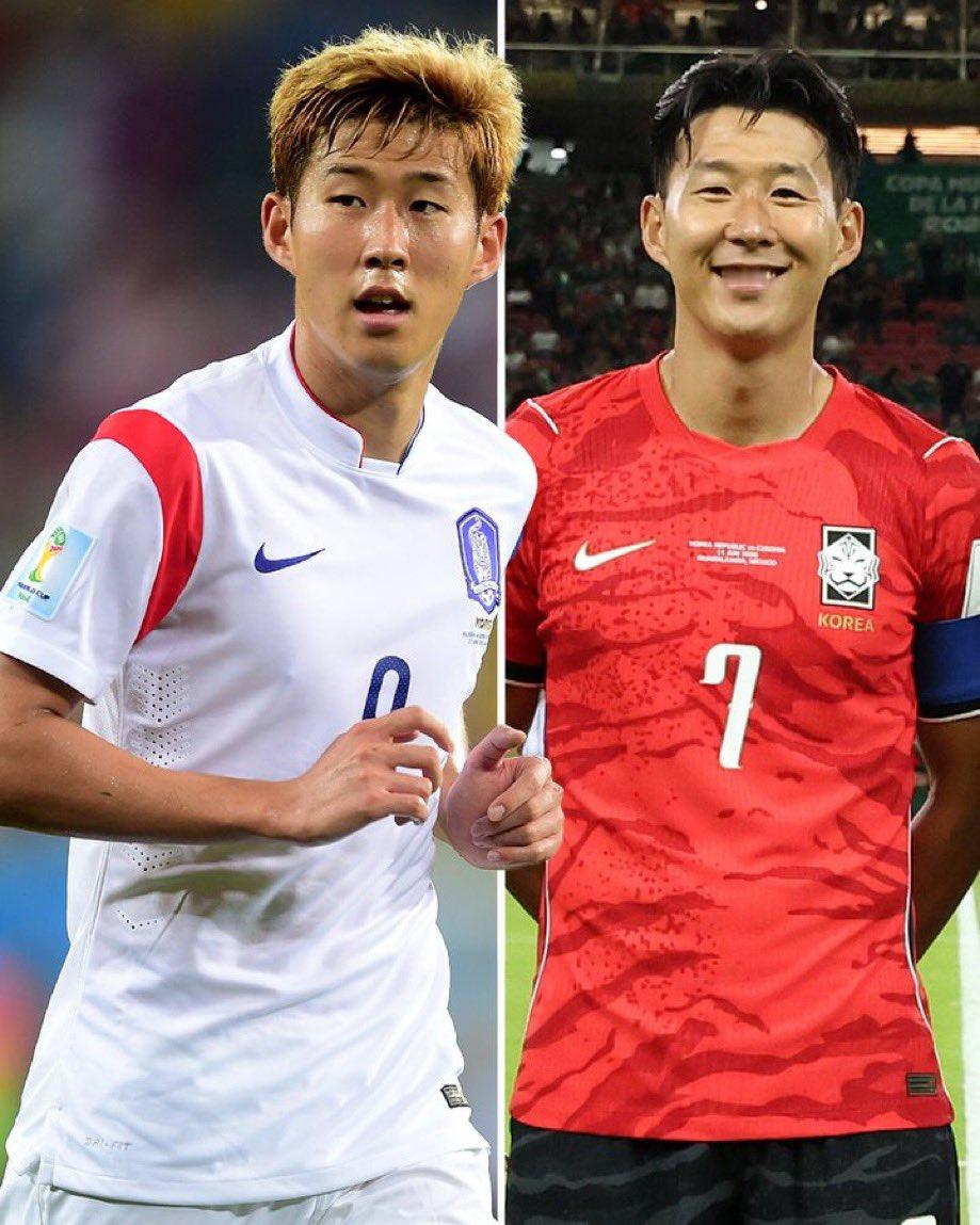 #孙兴慜第四届世界杯# #孙兴慜0射正# ⌚️2014-2026元老中的元老级别