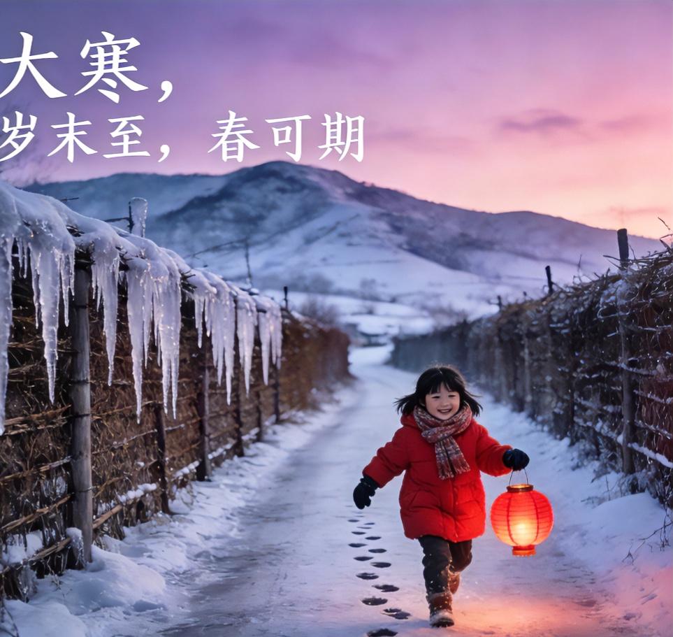 明天就是大寒，作为二十四节气的收尾，天会越来越冷，大家记得添衣哦！

三吃：羊肉