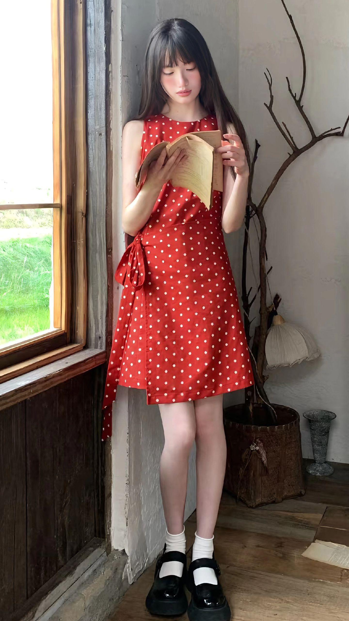 红色是夏天的代名词。