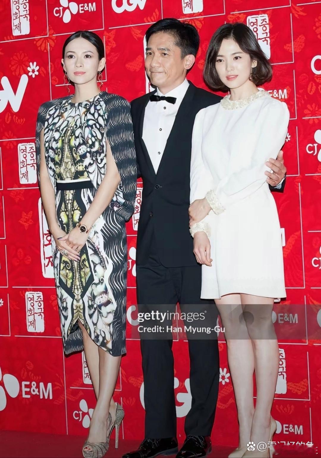 章子怡气场真强。 