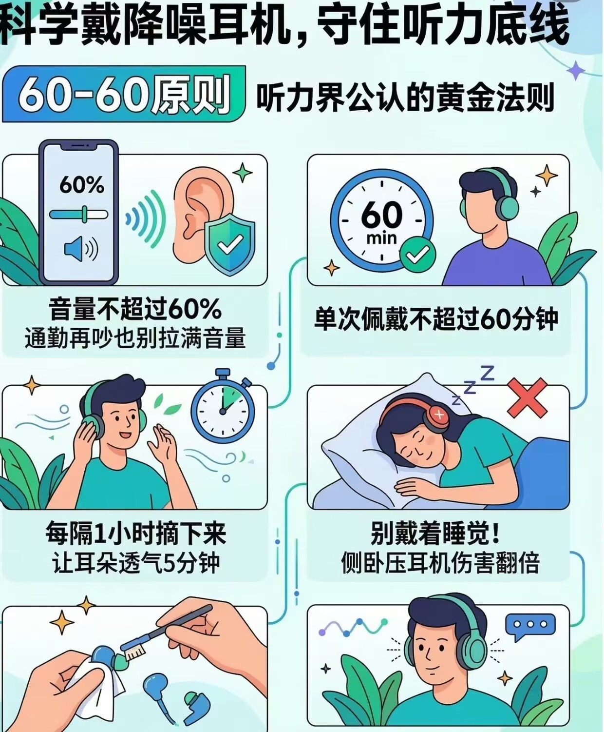 降噪耳机受害者出现真的天生扛不住降噪耳机，一戴上就头晕耳朵疼，而且长期戴耳机真的