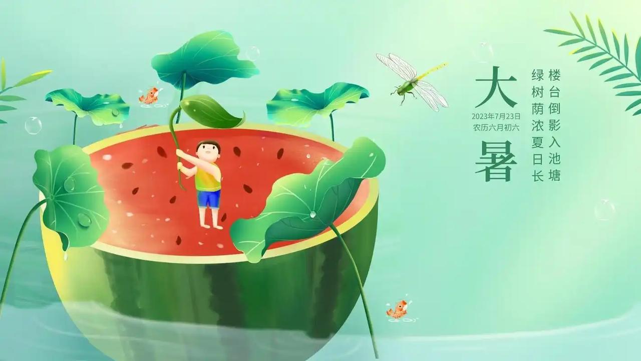 西江月 · 丙午大暑有题
      
翻滚火云方炽，蒸腾伏浪难消。
残霞不语漫