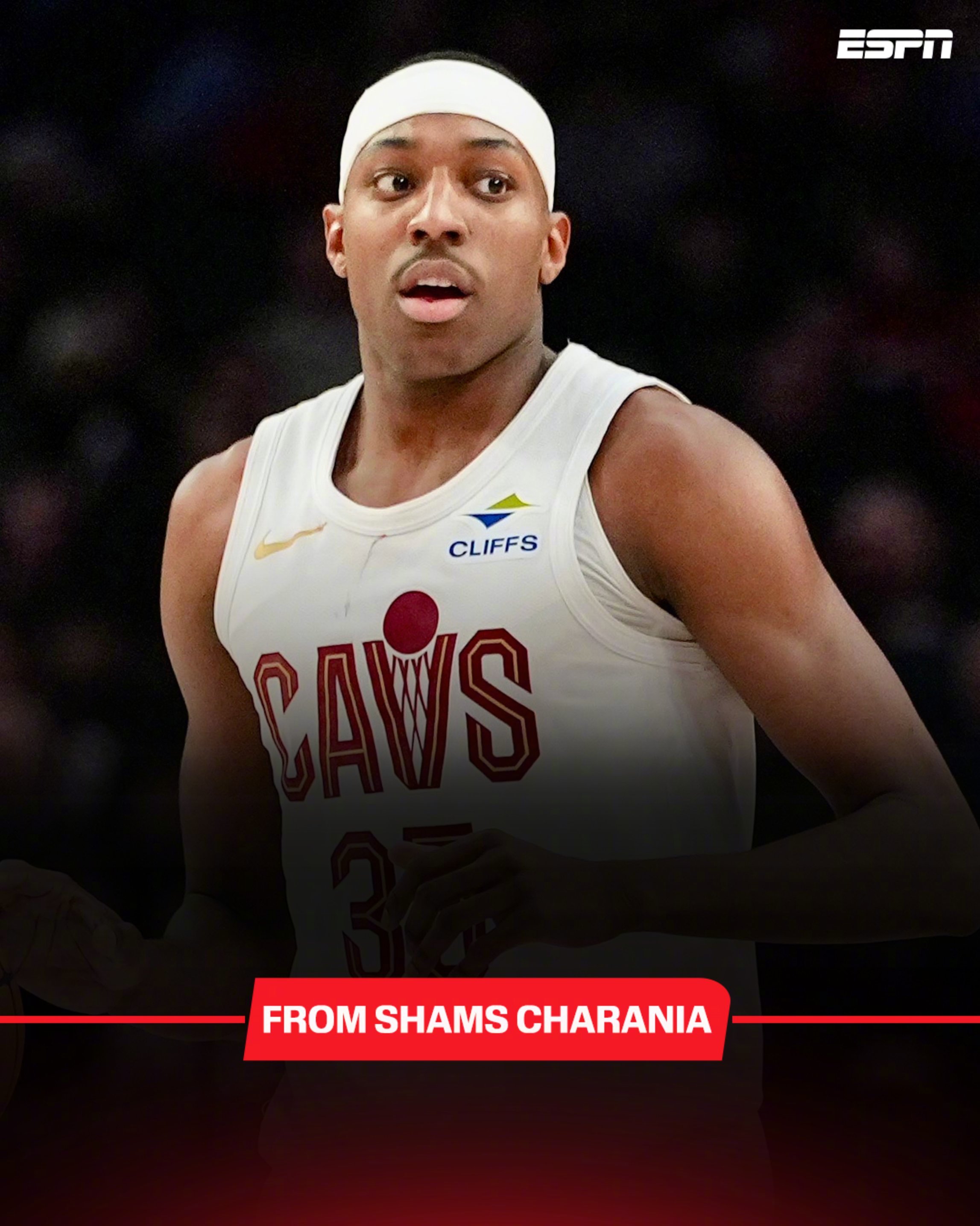 Shams报道，骑士与双向球员汤姆林完成续约，双方签下一份为期两年总额300万美