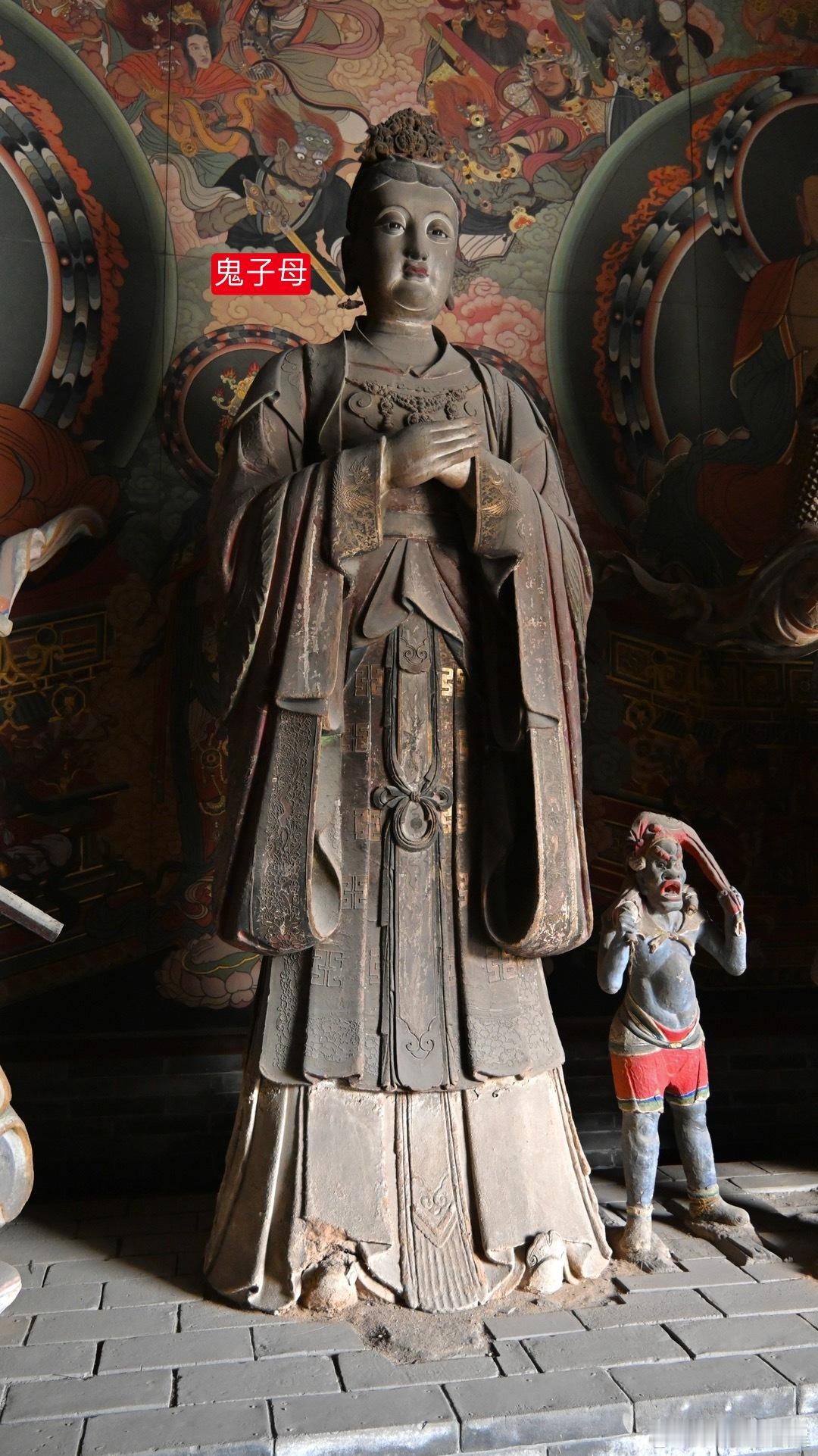 大同善化寺二十四诸天彩塑 ​​​