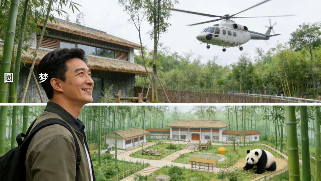  熊猫外交迎新章 康辉实地探访归国国宝近况
 12月4日，成都大熊猫繁育研究基地