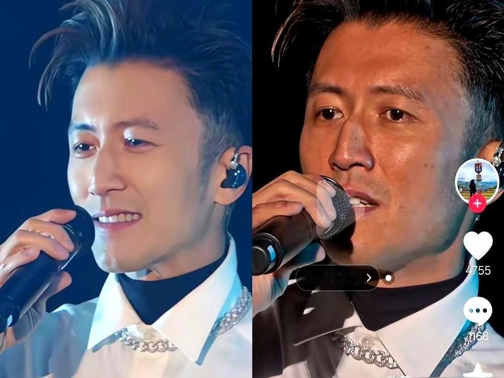 46岁谢霆锋素颜走红毯，算是捅了内娱的“马蜂窝”。

微博之夜，他顶着一脸胡茬，