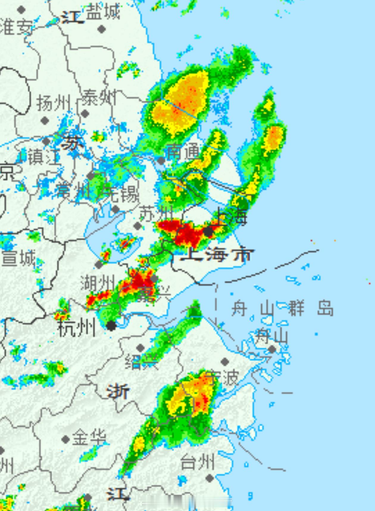 上海暴雨 今晚，上海青浦 嘉定 中心城区 浦东部分地区又开始下暴雨了，并且伴有雷