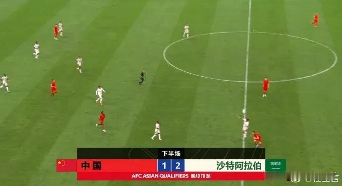 国足太丢人了，18强赛中国国足1-2不敌沙特，这场比赛国足输得太丢人了，中国11
