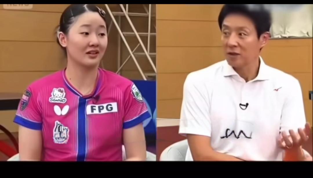 张本美和接受采访，主持人问她，最让你感到无力的中国选手是谁？

她几乎没有犹豫，